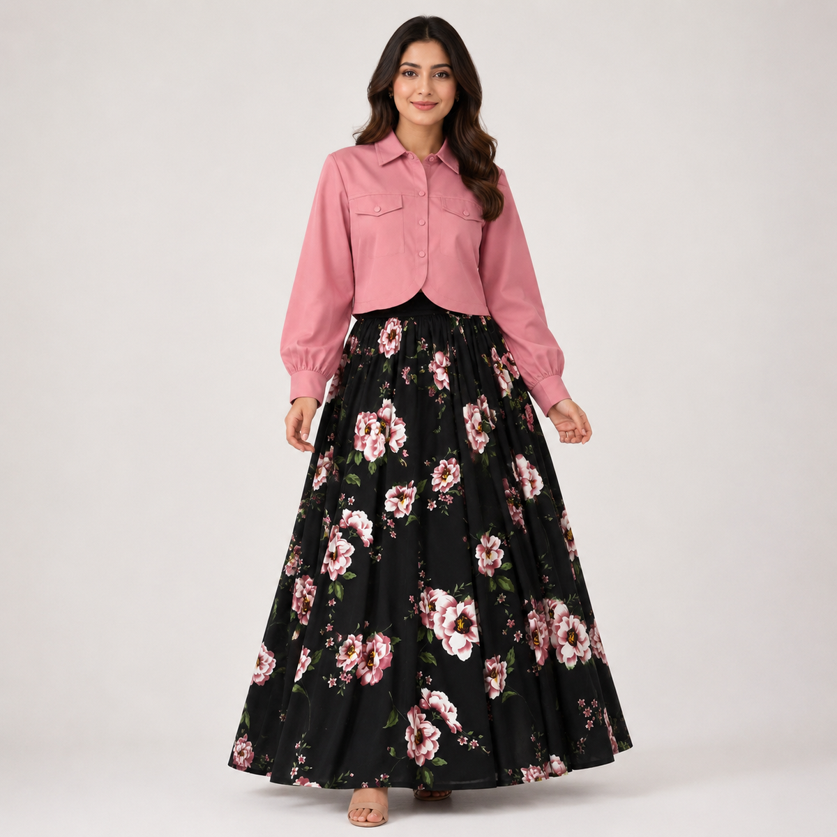 Blush Blossom Dress Set | K-4