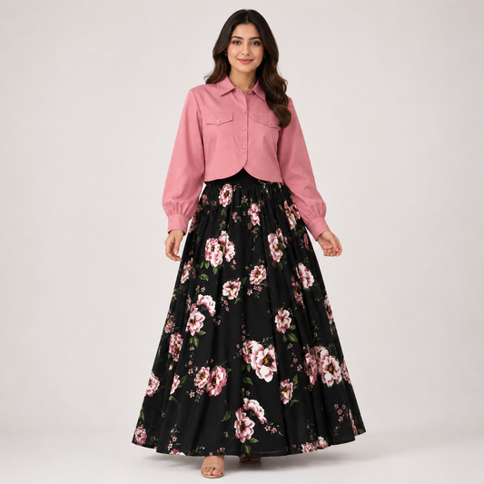 Blush Blossom Dress Set | K-4